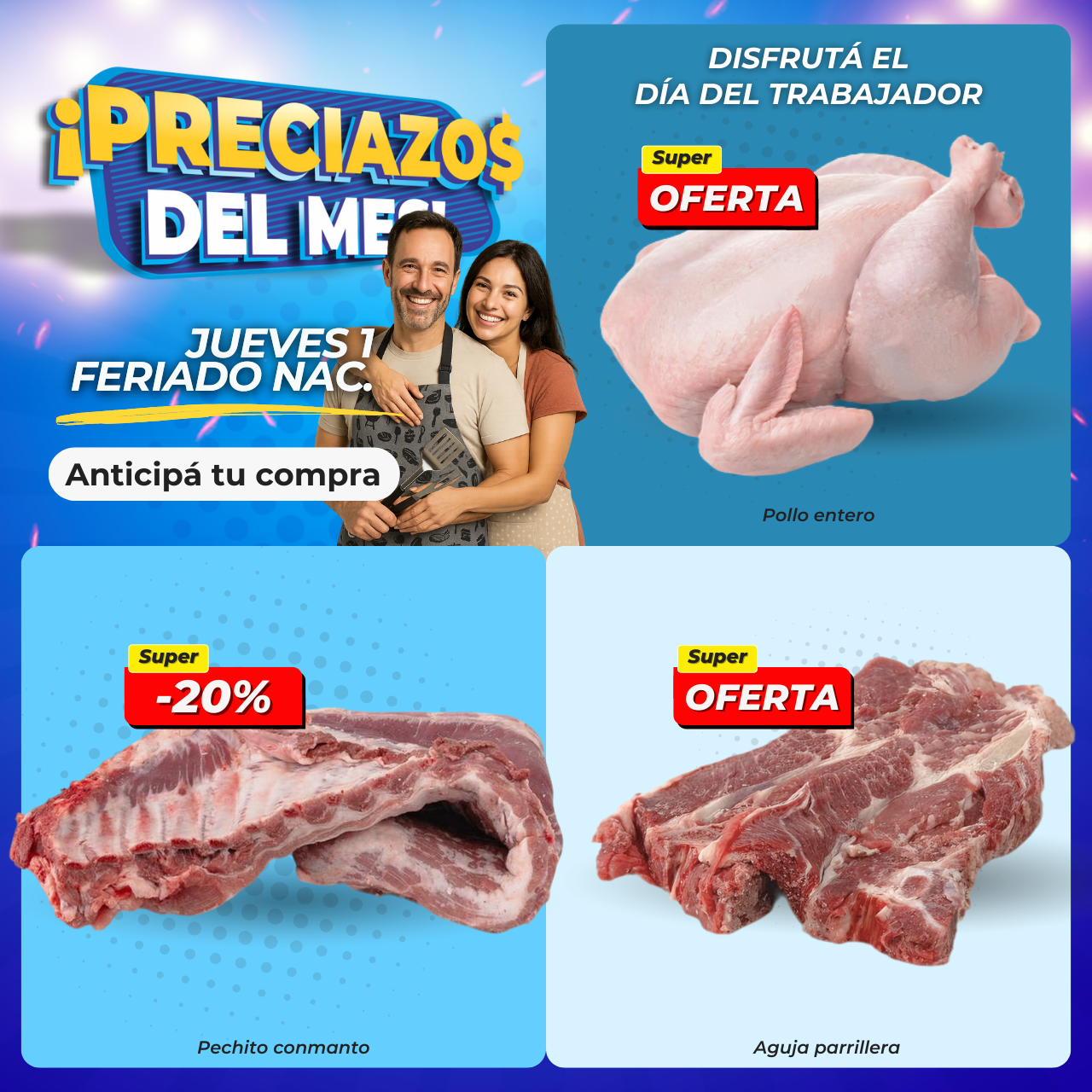 Preciazo carnes movil